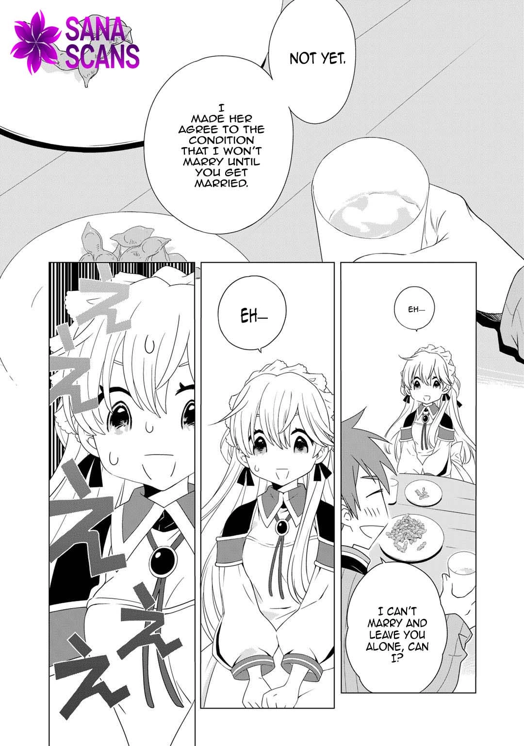 Cheat Home Garden — Maybe I’m the real Spirit Princess, but I’ll just farm. Chapter 4 Page 9
